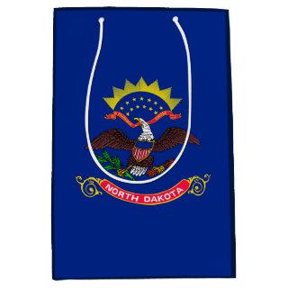 North Dakota State Flag Design Medium Gift Bag