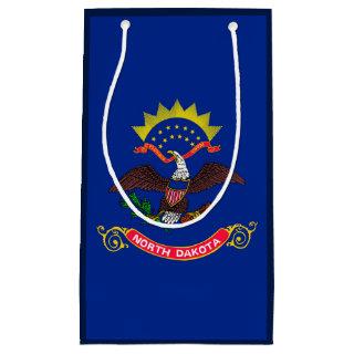 North Dakota State Flag Design Small Gift Bag