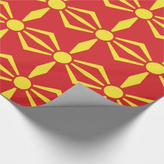 North Macedonia Flag