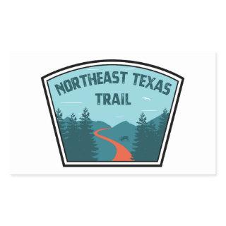 Northeast Texas Trail Rectangular Sticker