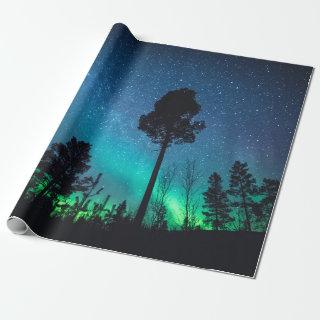 Northern Lights Forest