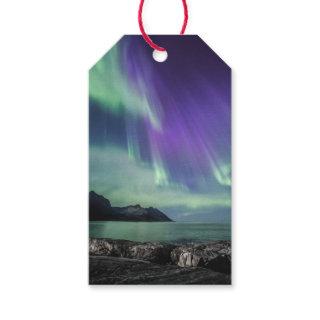 Northern Lights Senja Gift Tags