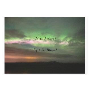 Northern lights with love  sheets