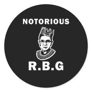 Notorious RBG Classic Round Sticker