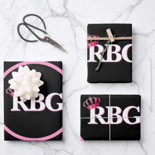 Notorious RBG Pink Black  Sheets