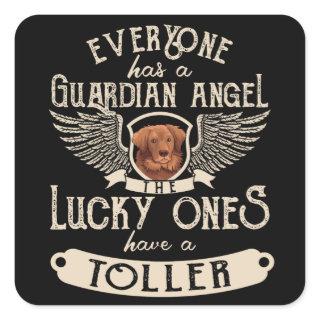 Nova Scotia Duck Tolling Retriever Dog Square Sticker