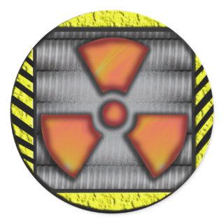 nuke classic round sticker