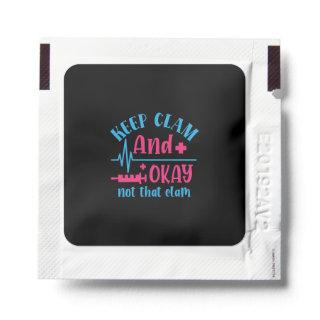 Nurse Gift | Keep Calm And Okay Not That Clam Hand Sanitizer Packet