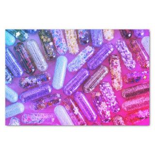 Nurse glitter colorful medication tissue paper