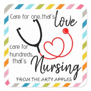 nurse HCA appreciation week sticker plaster