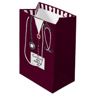 Nurse or Doctor Congrats Medium Gift Bag