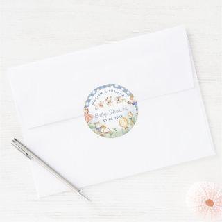 Nursery Rhyme Baby Shower Sticker