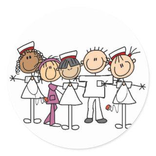 Nurses Week T-shirts and Gifts Classic Round Sticker