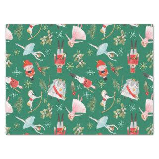 Nutcracker Ballerina Christmas  Tissue Paper