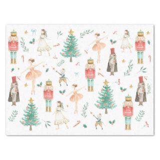 Nutcracker Ballet Christmas Images Tissue Paper