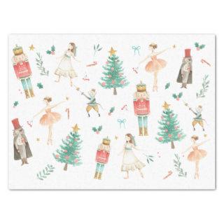 Nutcracker Ballet Christmas Images Tissue Paper
