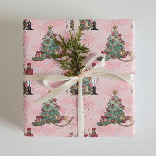 Nutcracker Ballet Christmas Wrapping Sheets
