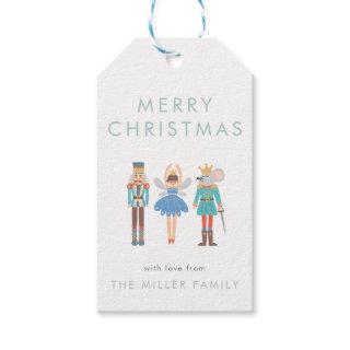 Nutcracker Ballet Minimal Modern Gift Tags