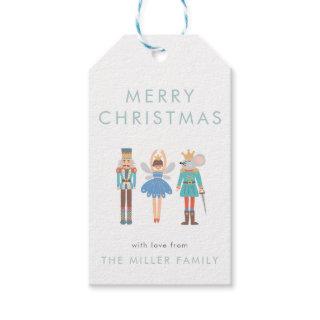 Nutcracker Ballet Minimal Modern Gift Tags