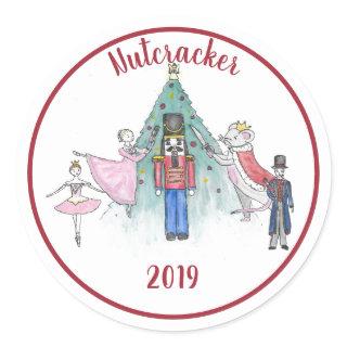 Nutcracker Ballet Sticker Clara Mouse King