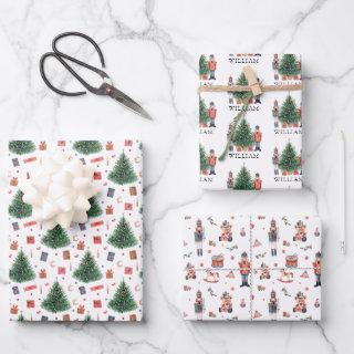 Nutcracker holiday Gift Wrap