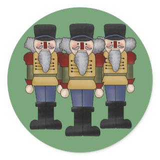 Nutcracker Round Stickers