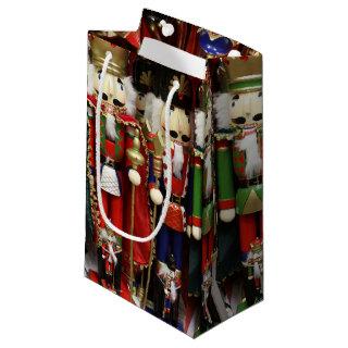 Nutcracker Soldiers Christmas Small Gift Bag