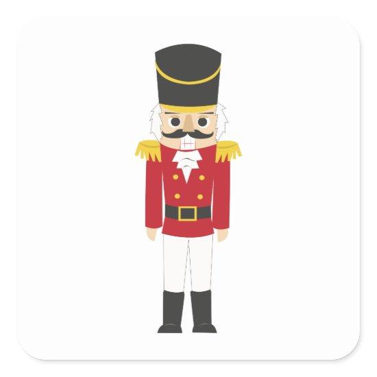 Nutcracker Square Sticker