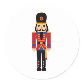 Nutcrackin Classic Round Sticker