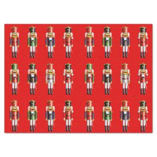 Nutty Nutcrackers Army Tissue Paper