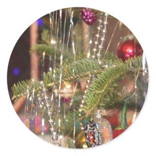 O Christmas Tree! Classic Round Sticker
