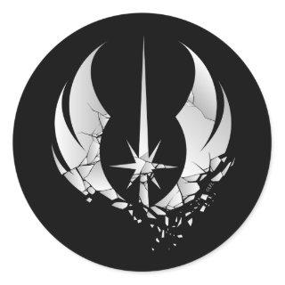 Obi-Wan Kenobi | Shattered Jedi Insignia Classic Round Sticker