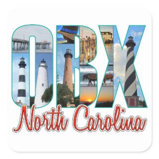OBX Places Square Sticker