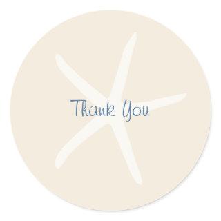 Ocean Breeze Theme Classic Round Sticker