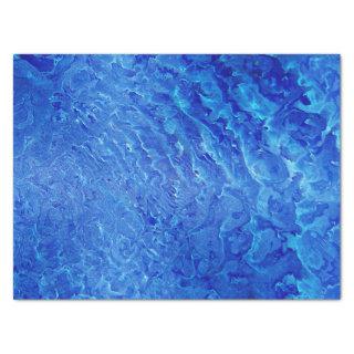 Ocean Water Abstract Decoupage Background Tissue Paper