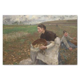 October by Jules Bastien-Lepage Tissue Paper