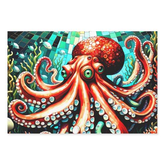 Octopus mosaic  sheets