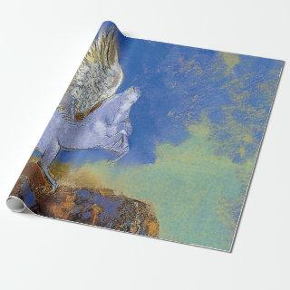 Odilon Redon Pegasus - Greek Mythology Symbolism