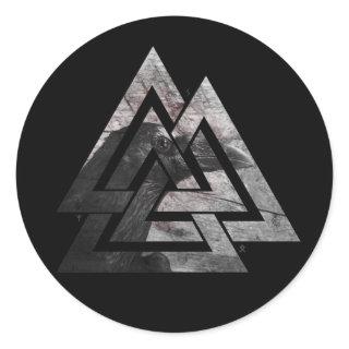 Odin's Raven Classic Round Sticker