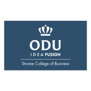 ODU Stacked Logo Rectangular Sticker