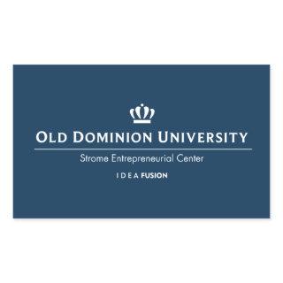 ODU Strome College of Business Rectangular Sticker