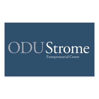 ODU Strome Entrepreneurial Center Rectangular Sticker