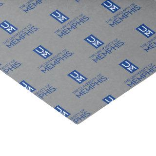 Official Stacked UofM Monogram & Name Tissue Paper
