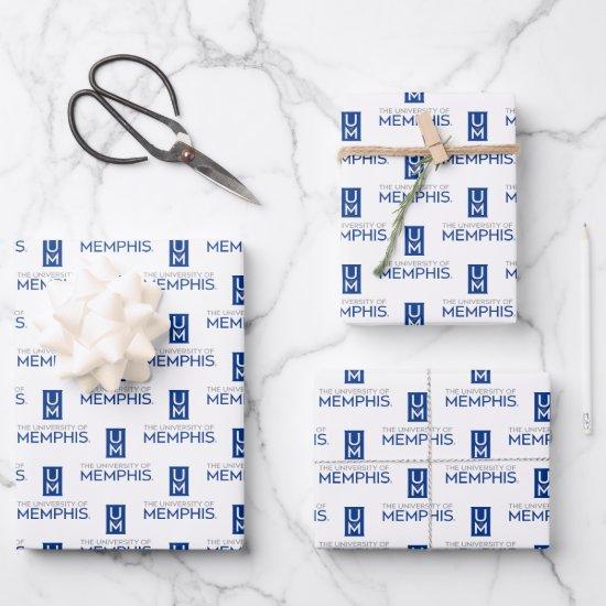 Official Stacked UofM Monogram & Name  Sheets