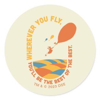 Oh, The Places You'll Go! "Best of the Best" Classic Round Sticker