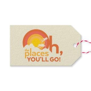 Oh, The Places You'll Go! Landscape Typography Gift Tags