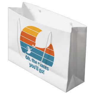 Oh, The Places You'll Go! Retro Sunset Large Gift Bag