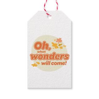 Oh, The Places You'll Go! "What Wonders Will Come" Gift Tags