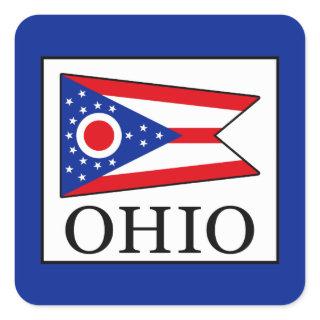 Ohio Square Sticker