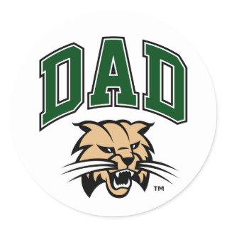 Ohio University Dad Classic Round Sticker